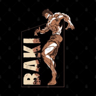 Baki Hanma Throw Pillow Official Baki Merch Merch