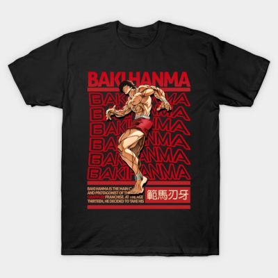 Hanma Baki Brutalism T-Shirt Official Baki Merch Merch