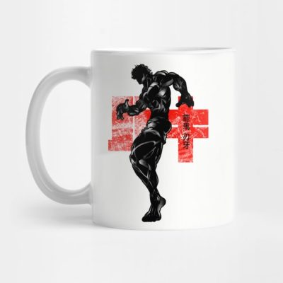 Crimson Baki The Grappler Mug Official Baki Merch Merch