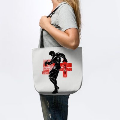 Crimson Baki The Grappler Tote Official Baki Merch Merch