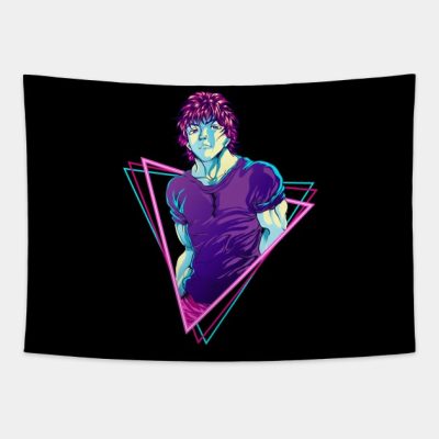 Baki Hanma Retro Tapestry Official Baki Merch Merch