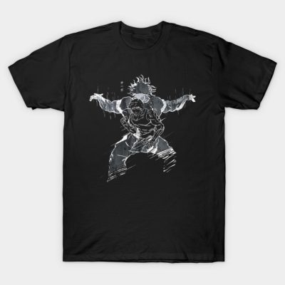 Facing Ogre Hanma Baki Manga T-Shirt Official Baki Merch Merch