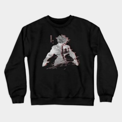 Demon Legacy Grey V Hanma Baki Manga Anime Crewneck Sweatshirt Official Baki Merch Merch