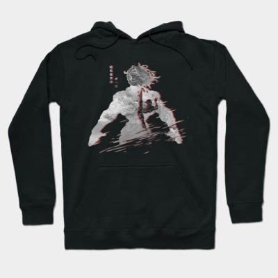 Demon Legacy Grey V Hanma Baki Manga Anime Hoodie Official Baki Merch Merch