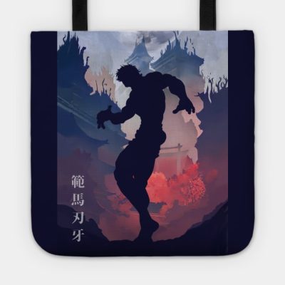 Baki Hanma Minimalist Tote Official Baki Merch Merch