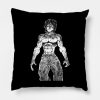 Manga Baki Throw Pillow Official Baki Merch Merch