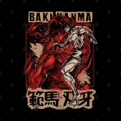 Baki Hanma 1 Tapestry Official Baki Merch Merch