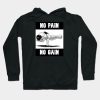 Baki Pose No Pain No Gain Hoodie Official Baki Merch Merch