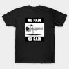 Baki Pose No Pain No Gain T-Shirt Official Baki Merch Merch