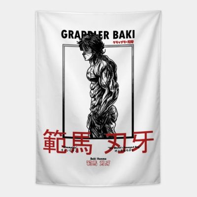 Baki 4 Tapestry Official Baki Merch Merch