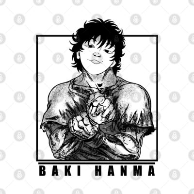 Baki Hanma Throw Pillow Official Baki Merch Merch