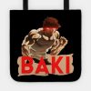 The Best Fighter Baki Tote Official Baki Merch Merch