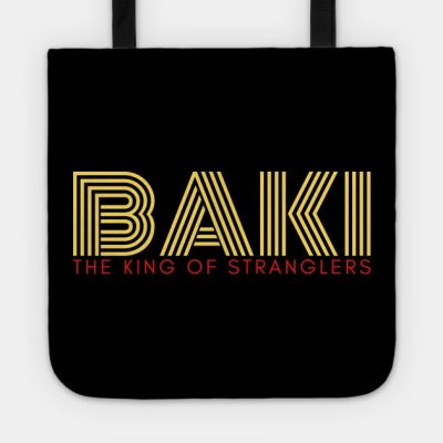 The King Of Stranglers Baki Tote Official Baki Merch Merch