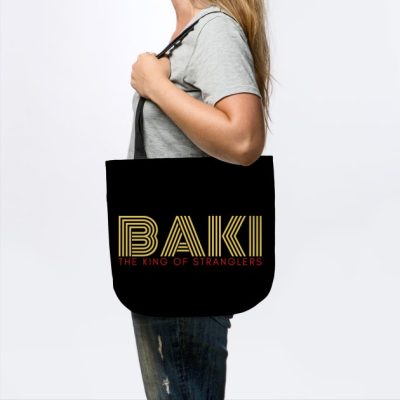 The King Of Stranglers Baki Tote Official Baki Merch Merch