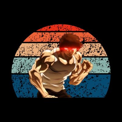 Vintage Sunset Baki Tapestry Official Baki Merch Merch