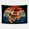 Vintage Sunset Baki Tapestry Official Baki Merch Merch