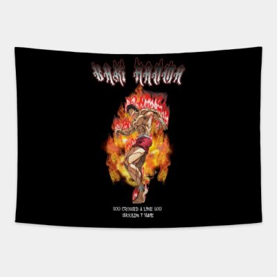 Baki Hanma Tapestry Official Baki Merch Merch