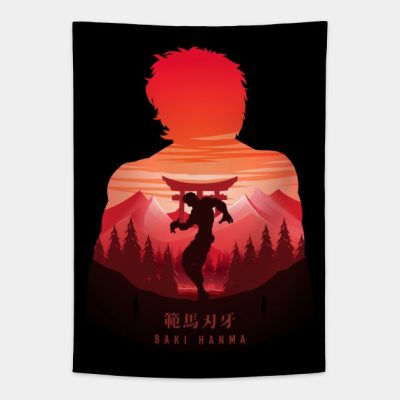 Baki Hanma Tapestry Official Baki Merch Merch