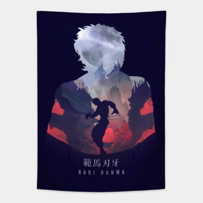 Baki Hanma Dark Illusion Tapestry Official Baki Merch Merch