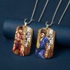 Anime Hanma Baki Pendant Necklace Cartoon Figure Stainless Steel Jewelry Collections - Baki Merch