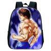 Baki The Grappler Kids Backpack Harajuku Anime School Bag for Girls 12 Inch Waterproof Rucksack 3D 5 - Baki Merch