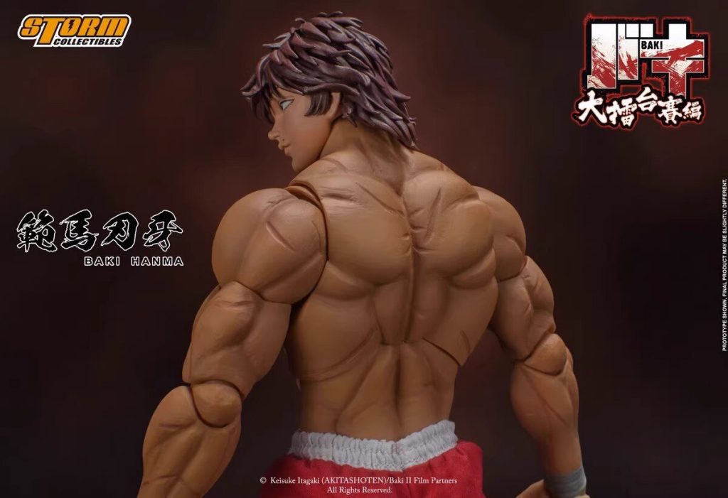 In Stock Original ST Storm figure Baki Hanma Action Figure KIBK01 1 12 Anime Collection Model 4 - Baki Merch