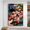 Japanese Anime Baki Hanma Art Poster For Living Room Bar Decoration Wall Decor 9 - Baki Merch