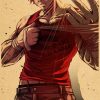 Painting Baki Hanma Poster Japanese Anime Kraft Paper Character HD Classic Art Prints Vintage Home Children - Baki Merch