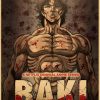 Painting Baki Hanma Poster Japanese Anime Kraft Paper Character HD Classic Art Prints Vintage Home Children 17 - Baki Merch