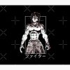 Baki Hanma The Grappler Fighter Design Logo Tapestry Official Baki Merch Merch