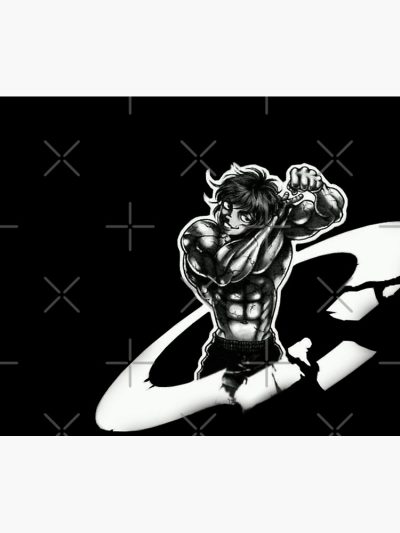 Baki Hanma The Grappler Logo For Otaku, Gym And Fitness For Training In All Products Tapestry Official Baki Merch Merch