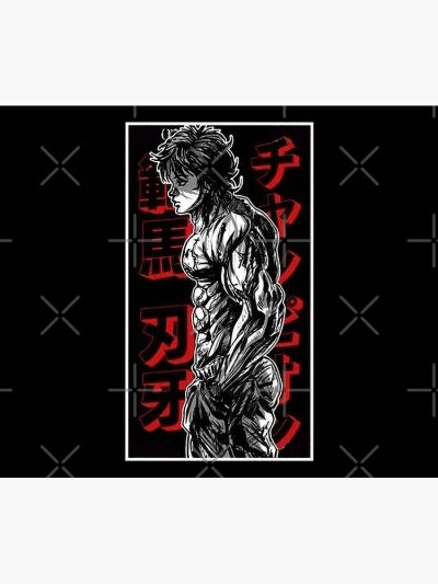 Baki Hanma The Grappler Logo For Otaku, Gym And Fitness For Training In All Products Tapestry Official Baki Merch Merch