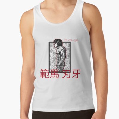 Baki Hanma The Grappler Logo For Otaku, Gym And Fitness For Training In All Products Tank Top Official Baki Merch Merch