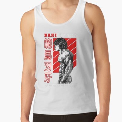 Baki Hanma The Grappler Logo For Otaku, Gym And Fitness For Training In All Products Tank Top Official Baki Merch Merch