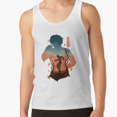 Baki Hanma Silhouette Tank Top Official Baki Merch Merch