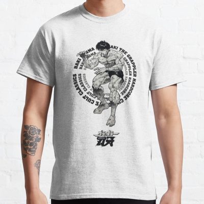 Baki Hanma The Grappler Design Logo T-Shirt Official Baki Merch Merch