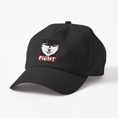 Baki Hanma The Grappler Fighter Ego Eyes Out Chest - Fighter Design Logo Cap Official Baki Merch Merch