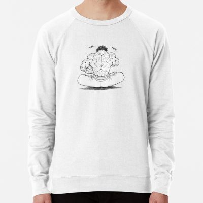 Baki Hanma Back Eating Sweatshirt Official Baki Merch Merch