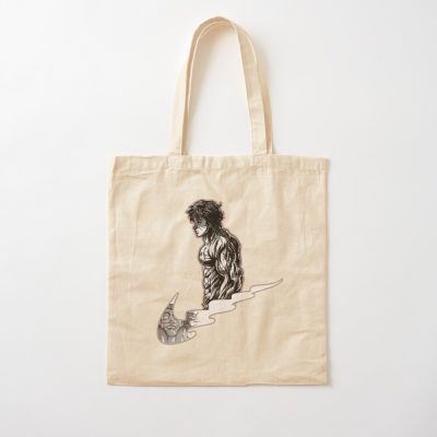 Baki Hanma The Grappler Logo Design Training Tote Bag Official Baki Merch Merch