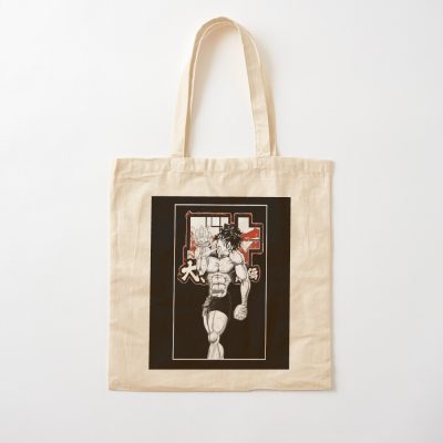 Baki Hanma The Grappler Logo Design Training Tote Bag Official Baki Merch Merch