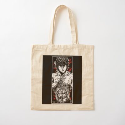 Baki Hanma The Grappler Logo For Otaku, Gym And Fitness For Training In All Products Tote Bag Official Baki Merch Merch