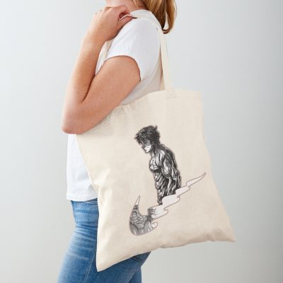 Baki Hanma The Grappler Logo Design Training Tote Bag Official Baki Merch Merch