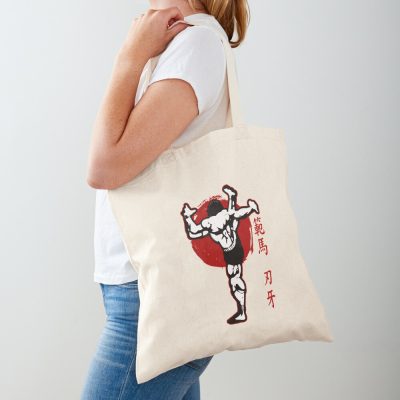 Baki The Grappler Tote Bag Official Baki Merch Merch