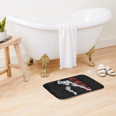 Baki Hanma The Grappler Design Logo Bath Mat Official Baki Merch Merch