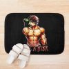 Baki Hanma The Grappler - Take A Risk Cool Design Logo Bath Mat Official Baki Merch Merch