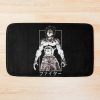 Baki Hanma The Grappler Fighter Design Logo Bath Mat Official Baki Merch Merch