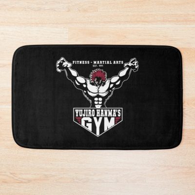 Baki The Grappler - Yujiro Hanma’S Gym Bath Mat Official Baki Merch Merch