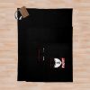 Baki Hanma The Grappler Fighter Ego Eyes Out Chest - Fighter Design Logo Throw Blanket Official Baki Merch Merch