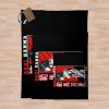 Baki Hanma The Grappler Logo For Otaku, Gym And Fitness For Training In All Products Throw Blanket Official Baki Merch Merch