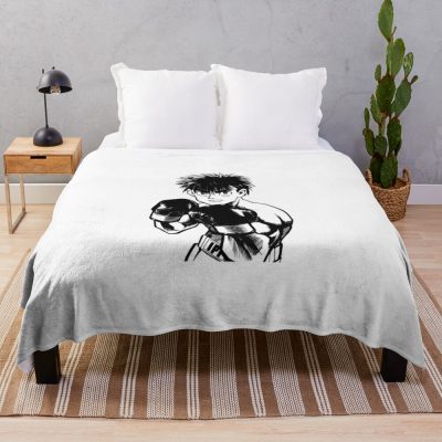 Baki Hanma Throw Blanket Official Baki Merch Merch